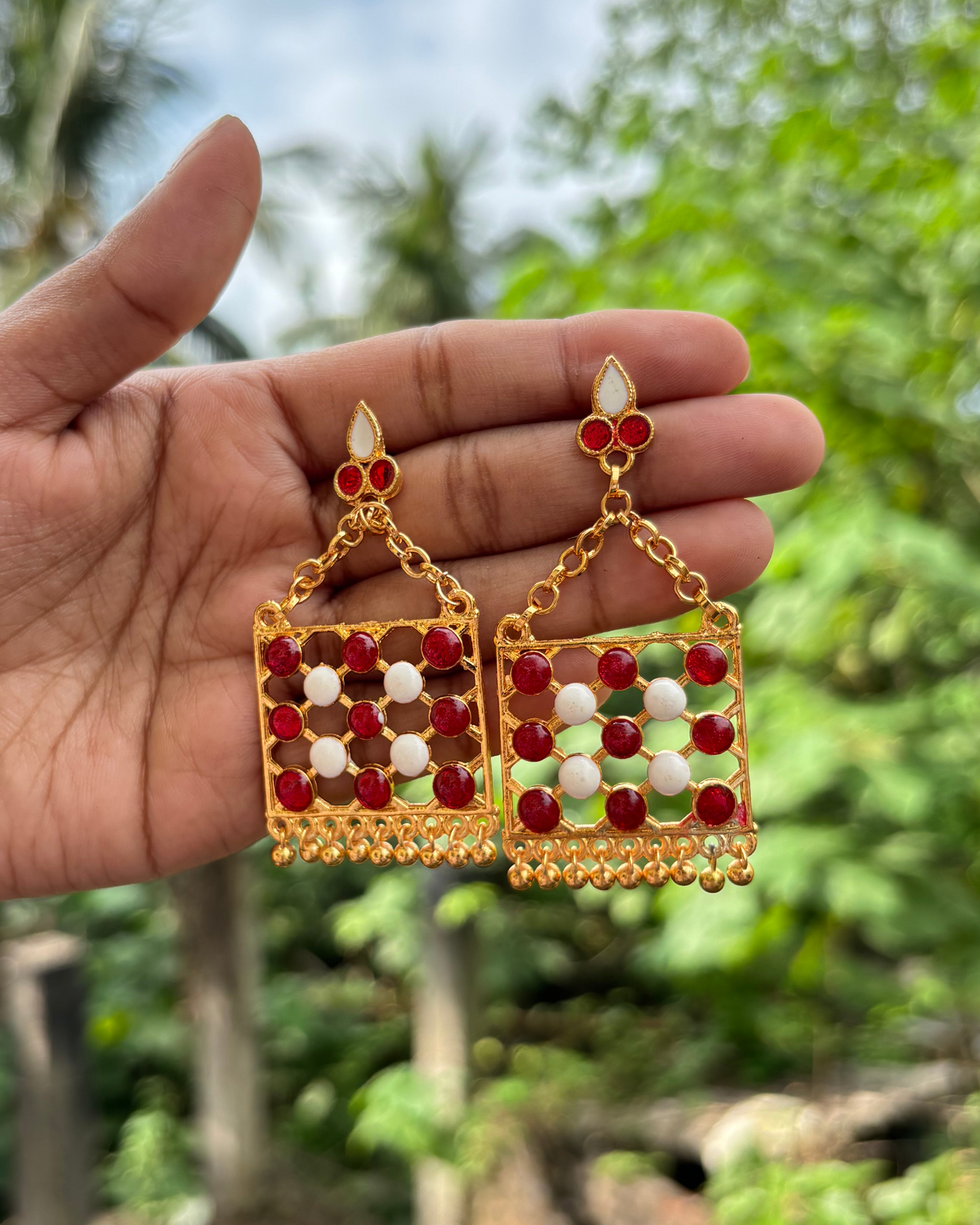 Traditional Assamese Golpota Necklace Set
