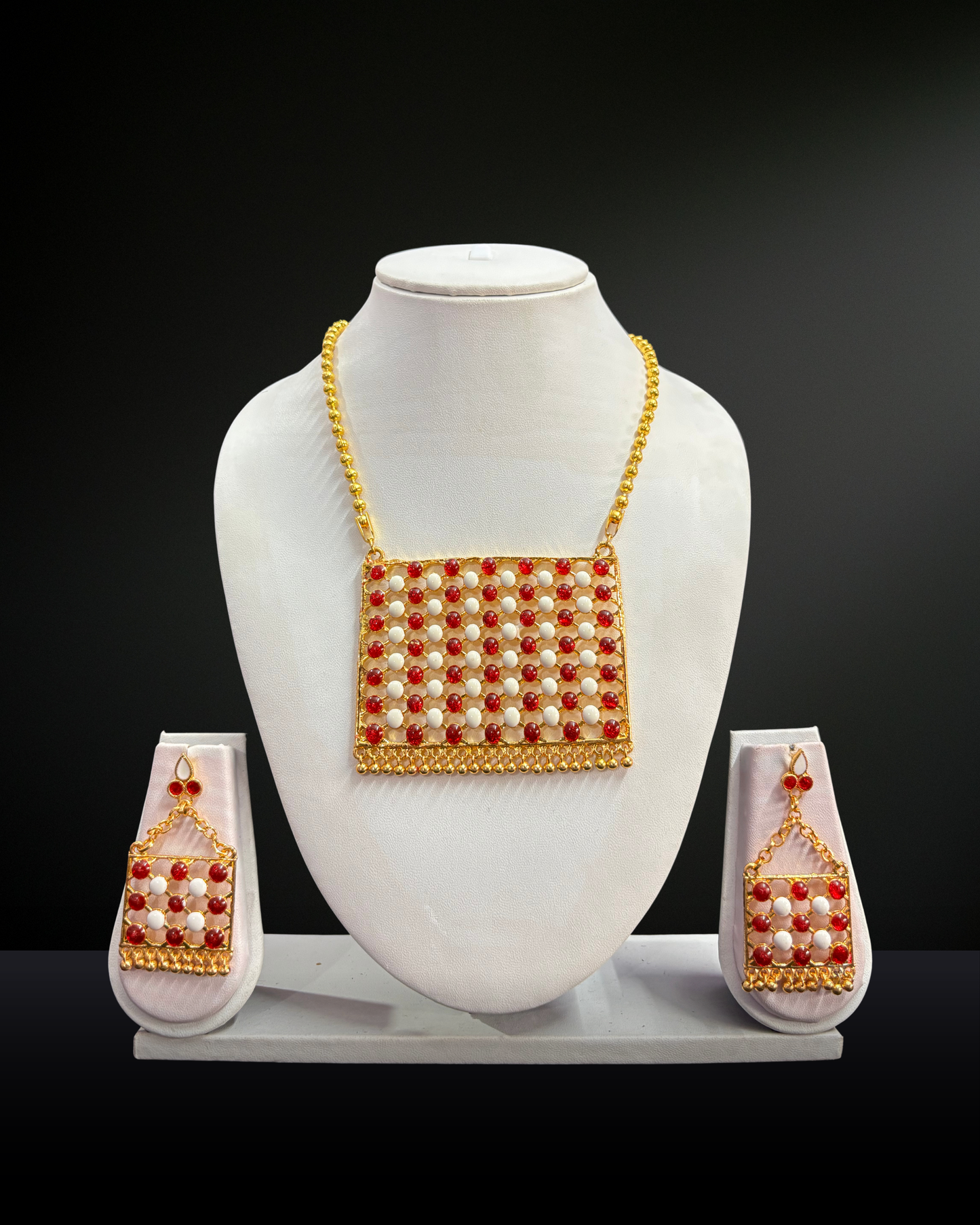Traditional Assamese Golpota Necklace Set