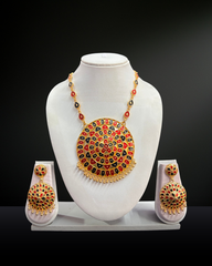 Traditional Assamese Jon Biri Necklace Set