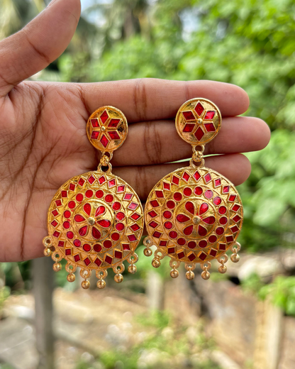 Traditional Assamese Jon Biri Gold Plated Necklace