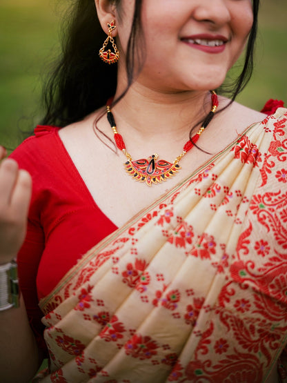 Assamese Traditional Jewellery Set for Bohag Bihu - Shannaya Jewels