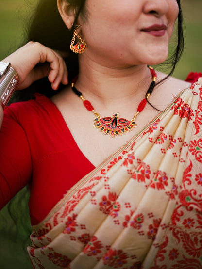 Assamese Traditional Jewellery Set for Bohag Bihu - Shannaya Jewels